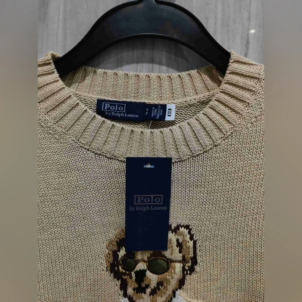 Ralph Lauren Embroidered Bear Sweater - Classic Chic - Picture 6 of 9